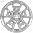 Janta aliaj 17 inch, 5 spite duble Ford Fiesta MK6 1.4 TDCi 68 HP Part Number D1C1007AA