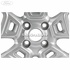Janta aliaj 17 inch, 5 spite duble Ford Fiesta (2008-2012) 1.6 Ti 120 HP oe 1858897