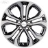 Janta aliaj 17 inch, 5 spite duble black Ford Puma (2020-2023) 1.0 Flexifuel 125 HP oe 2393238