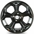 Janta aliaj 17 inch, 5 spite gri inchis Ford EcoSport facelift 1.5 Ti-VCT 122 HP Part Number GN151007J3B