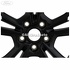 Janta aliaj 18 inch, 5 spite matte black Ford Puma MK2 1.0 EcoBoost mHEV 155 HP oe 2498738