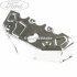 Protectie termica galerie evacuare Ford Ka 1.3 i 70 HP Part Number 2S6G9N454BC