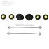 Set clips prindere praguri 3 usi Ford Fiesta (2008-2012) 1.6 Ti 120 HP oe 1809784