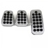 Set pedaliere sport model oval, transmisie manuala Ford Fiesta (2008-2012) 1.6 TDCi 90 HP oe 1534068