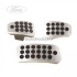 Set pedaliere sport model oval, transmisie manuala Ford Fiesta (2008-2012) 1.6 Ti 120 HP oe 1534068