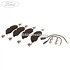 Set placute frana fata roti simple spate Ford transit nou 2.0 ecoblue 4x4