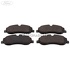Set placute frana fata roti simple spate Ford transit nou 2.2 tdci 4x4