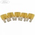Siguranta 20 A galbena tip lama Ford Fiesta MK4 1.6 16V Sport 103 HP Part Number DG9T14A094KA