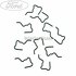 Siguranta conducta combustibil la injector Ford Focus C-Max 1.8 TDCi 115 HP Part Number 4M5Q9F524AA