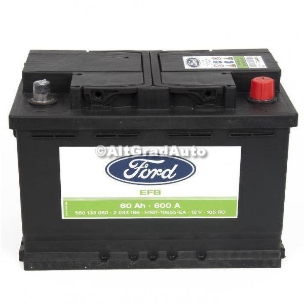 Acumulator 60 AH Start Stop Ford original Ford Acumulator 60 AH Start ...