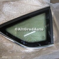 Geam custode spate stanga, cu ornament cromat, 5 usi Hatch Ford Focus MK3 1.0 EcoBoost