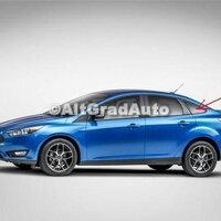 Geam custode spate stanga, 4 usi berlina, Privacy Ford Focus MK3 1.0 EcoBoost