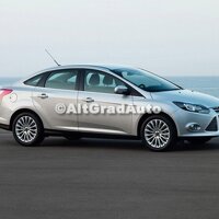 Geam custode spate stanga, 4 usi berlina, cu ornament cromat Ford Focus MK3 1.0 EcoBoost
