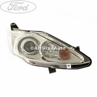 Far dreapta, argintiu cu lupa Ford Fiesta MK6 1.25