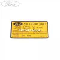 Eticheta valori aer conditionat Ford Fiesta 5  1.25 16V