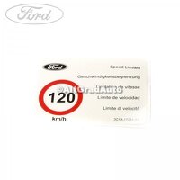 Eticheta valoare viteza maxima Ford Transit MK 6 2.0 DI