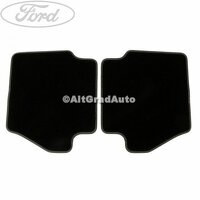 Set covorase spate, velur negru Ford Fiesta MK7 facelift 1.0