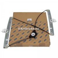 Macara fara motoras geam stanga fata 3 usi Ford Fiesta MK5 1.25 16V