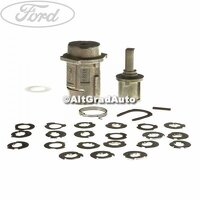 Butuc incuietoare usa stanga fata set Ford Fiesta MK5 1.25 16V