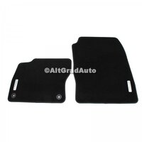 Set covorase fata, velur negru cu logo Ford Focus MK3 1.0 EcoBoost