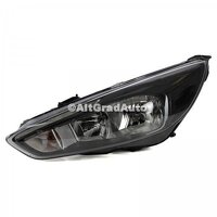 Far stanga halogen fundal negru cu DRL Ford Focus MK3 facelift 1.0 EcoBoost