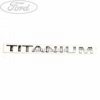 Emblema Titanium hayon Ford Focus Mk4 1.0 EcoBoost