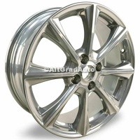 Janta aliaj 18 inch, 8 spite gri polish Ford Fiesta Mk 9 1.0 EcoBoost
