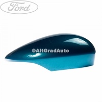 Capac oglinda dreapta blue candy Ford Fiesta MK7 facelift 1.0