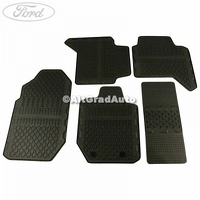 Set covorase fata si spate, cauciuc cabina dubla Ford Ranger T6 2.2 TDCi