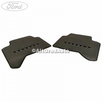 Set covorase spate, velur negru cu cabina dubla Ford Ranger T6 2.2 TDCi