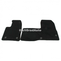 Set covorase fata, velur negru Ford Tourneo Custom 2014 2.0 EcoBlue