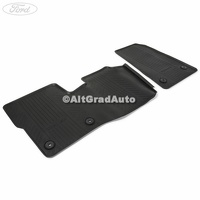 Set covorase fata, cauciuc negru modelele cu un singur scaun pasager Ford Transit Custom 2014 2.0 EcoBlue