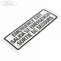 Eticheta avertizare iesire siguranta Ford Transit MK7 2.2 TDCi