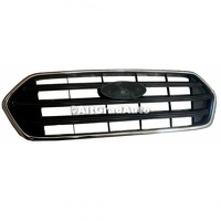 Grila radiator 3 elementi cromata Ford Transit Custom 2019 1.0 EcoBoost PHEV