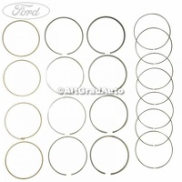 Set segmenti piston cota reparatie 0.5 Ford C-Max MK1 facelift 1.8