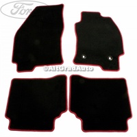 Set covorase fata si spate mocheta dungi rosii Ford Mondeo MK3 2.0 TDCi