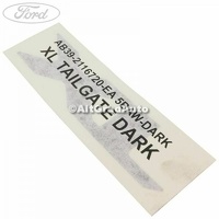 Emblema XL neagra Ford Ranger 3 2.2 TDCi