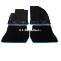 Set covorase fata spate premium velur albastru passion Ford Fiesta MK5 facelift 1.25 16V