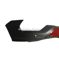 Bara fata inferioara carbon black cu gauri PDC Ford Noul Transit Custom 1.0 EcoBoost PHEV