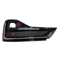 Grila proiector dreapta cu gaura PDC satin aluminiu dupa 09/2019 Ford Galaxy MK4 2.0 EcoBoost