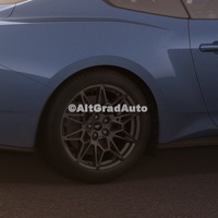 Janta din aliaj 19 inci spate design cu 10 spite Carbonized Grey Ford Mustang facelift 2.3 EcoBoost