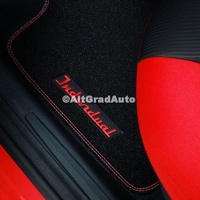 Set covorase fata velur negru cusatura rosie Grand Prix Ford Ka MK2 1.2