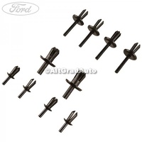 Set clipsuri prindere bavete noroi fata Ford Focus MK3 facelift 1.0 EcoBoost