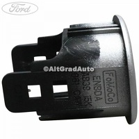 Suport stanga senzor parcare exterior bara spate cromata Ford Ranger T6 2.2 TDCi