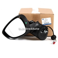Oglinda stanga reglaj electric cu rabatare Ford Fiesta MK7 facelift 1.0