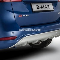 Extensie bara spate argintie cu gaura senzor parcare Ford BMax 1.0 EcoBoost