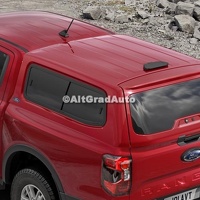 Hard Top cu geamuri laterale culoare Lucid Red cabina dubla Ford Ranger 2023-2026 2.0 EcoBlue 4x4