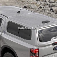 Hard Top cu ferestre laterale Moondust Silver cabina dubla Ford Ranger 2023-2026 2.0 EcoBlue 4x4