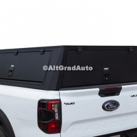 Hard Top Pickup Attitude din aluminiu cu usi rabatabile culoare negru mat cabina RAP Ford Ranger 2023-2026 2.0 EcoBlue 4x4