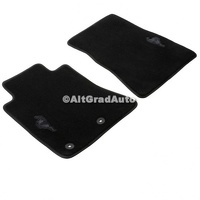 Set covorase fata velur negru cu logo Mustang Ford Mustang MK7 2.3 EcoBoost (P8U)